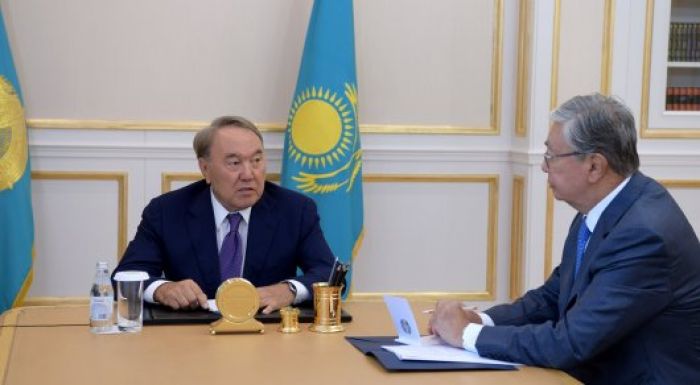 ​Назарбаев Тоқаевпен кездесті 