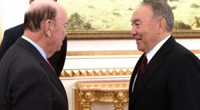 ​Назарбаев АҚШ-тың сауда министрімен кездесті