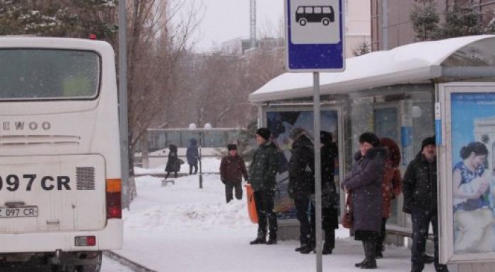 ​Астанада автобус жүргізушілері жалақының кешіктірілуіне байланысты жұмысқа шықпаған