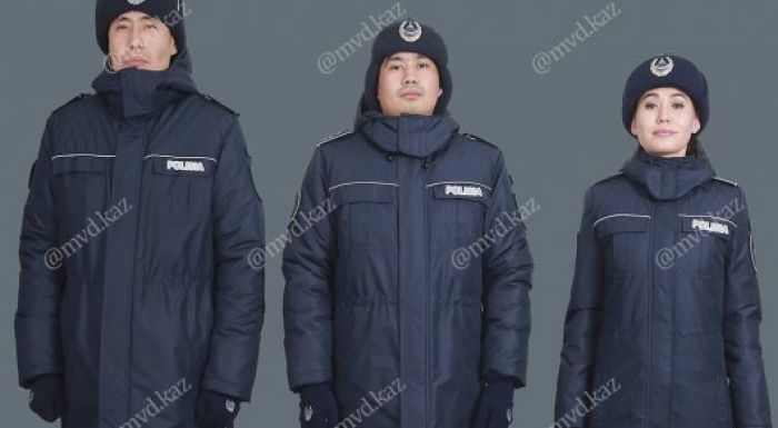 ​Қазақстандық полицейлердің жаңа формасының жобасы көрсетілді