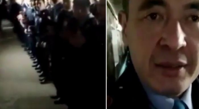 ​"Мы братва, банда" - Атышулы видеодағы полицей жұмыстан қуылды