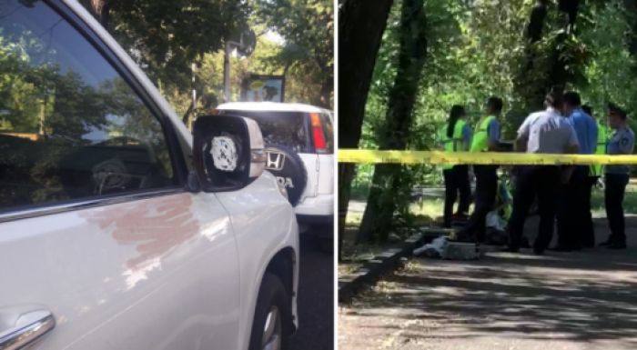 ​Полицей автоұрылар мен Денис Теннің төбелесін көрген