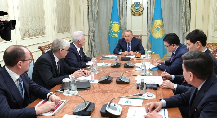 ​"Лукойл" басшысы Назарбаевқа Қазақстанда салынып жатқан зауыт туралы мәлімдеді 