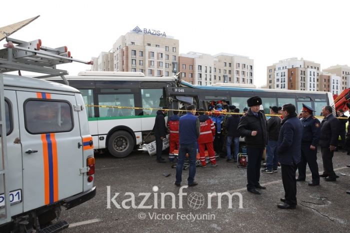Елордадағы жантүршігерлік көлік апаты: Зардап шеккендер саны 36-ға жетті