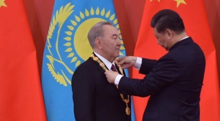 Назарбаевқа Қытайдың Достық Ордені табысталды