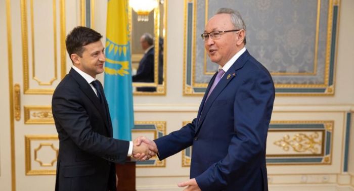 Бекназаров Украинаның жаңа президентіне Қазақстан халқының құттықтауын жеткізді