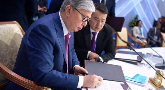 Саммит қорытындысы бойынша 18 құжат қабылданып, қол қойылды