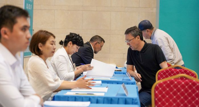 Қазақстандықтардың 12,8 проценті дауыс беріп үлгерді