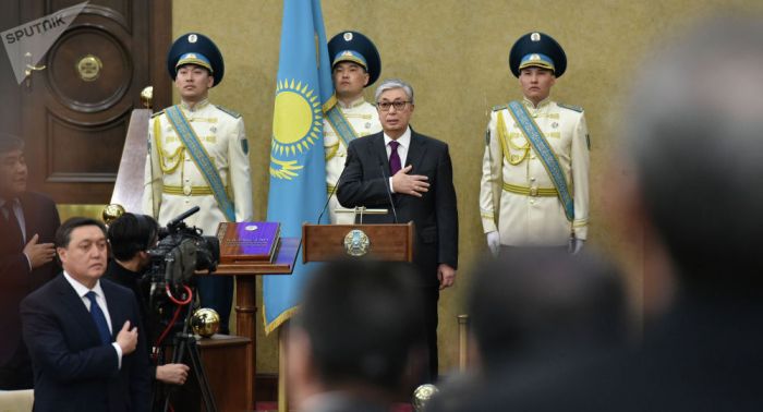 Қазақстан тарихындағы екінші президент ант беріп, ресми түрде қызметіне кірісті