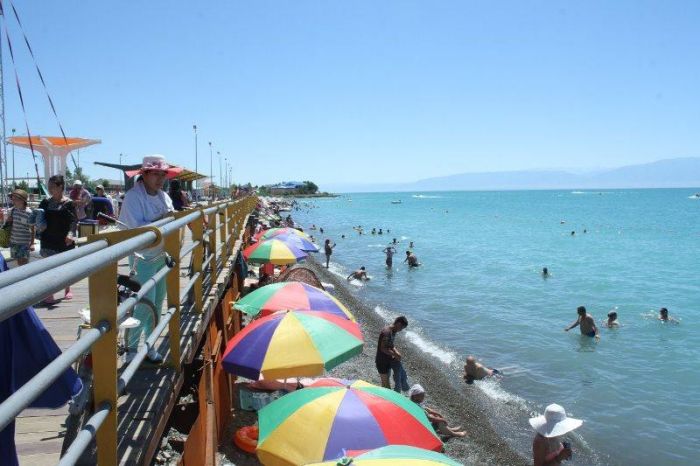 Алакөлге ағызылған судан сынама алынды - әкімдік