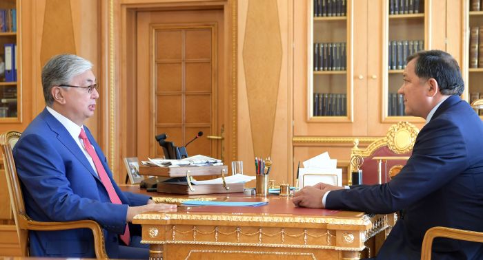 ҚР Президенті Атырау облысының әкімін қабылдады