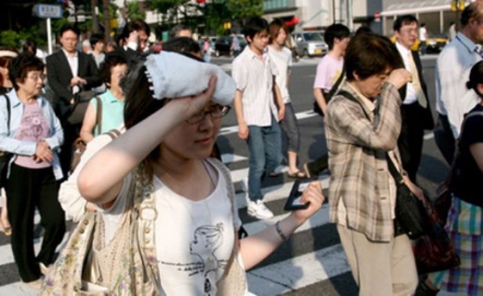 Жапониядағы аптап ыстық: 23 адам қайтыс болып, 13 мыңы ауруханаға түсті 