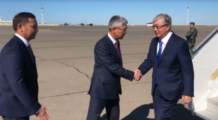 ​Тоқаев Ақтауға ұшып келді 