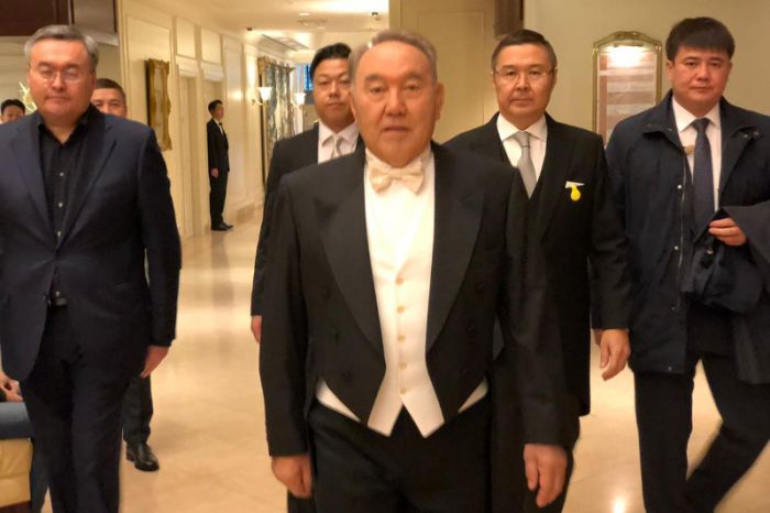 Нұрсұлтан Назарбаев жапон императорының таққа отыру рәсіміне қатысуда