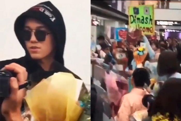 Токиодан Димашты жапон жанкүйерлері Қазақстанның туын ұстап, қазақша ән шырқап күтіп алды 