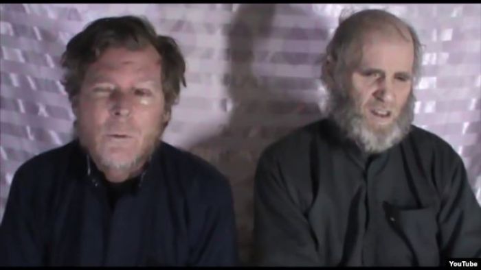 Талибан тұтқындағы екі профессорды "босатты"