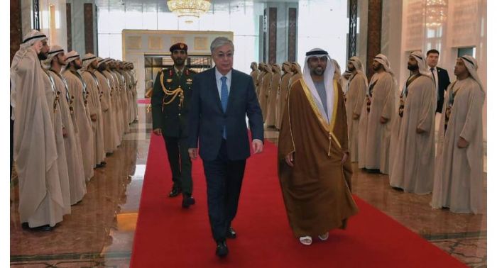 Тоқаев Біріккен Араб Әмірліктеріне ресми сапармен барды