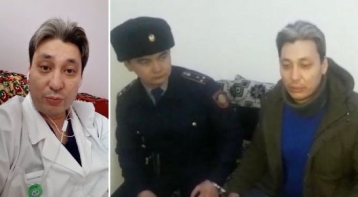 ​"Алматыда 70 адам коронавирус жұқтырды" деген жалған ақпарат таратқан дәрігер ұсталды