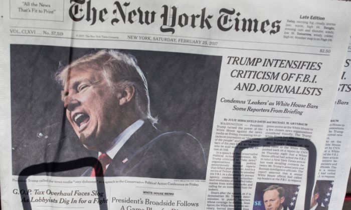 ​Трамп штабы New York Times басылымын сотқа берді