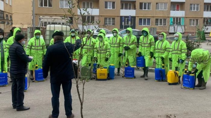 Алматы әкімдігі тұрғындардан дезинфекциядан соң 5 сағат үйден шықпауды сұрайды