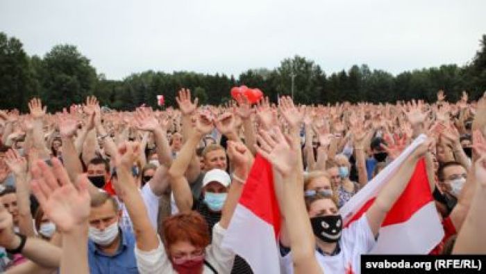 Лукашенкоға қарсы біріккен беларусь оппозициясы ірі акция өткізді