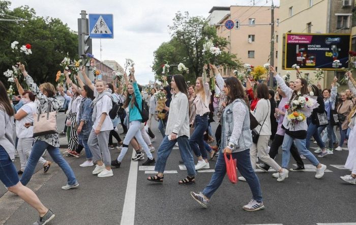 Минскіде наразылық ауқымы ұлғайып барады