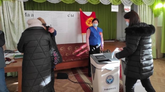 Қырғызстанда президент сайлауы өтіп жатыр 