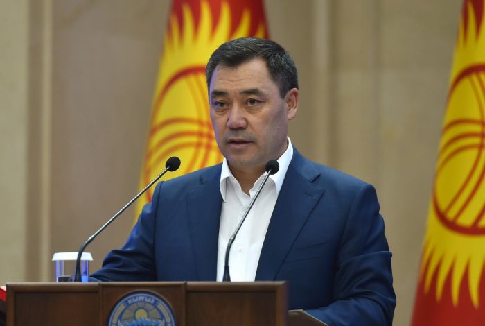 Садыр Жапаров Қырғызстан президенті қызметіне ресми түрде кірісті
