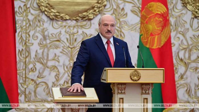 Лукашенко ұлықтау рәсімі неге жасырын өткенін айтты