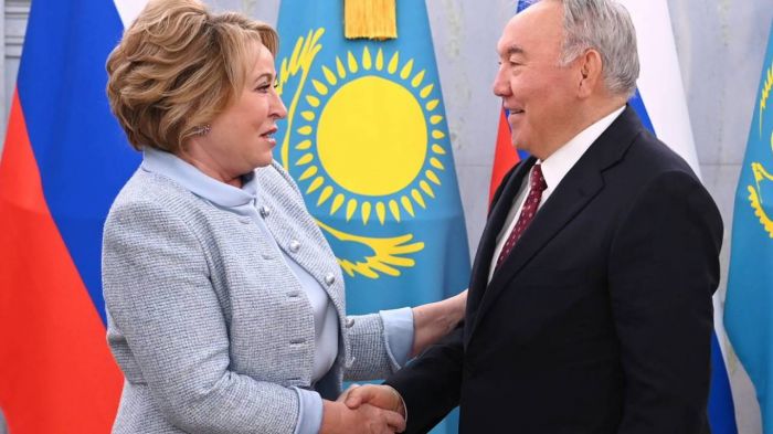Матвиенко Назарбаевты Астана күнімен құттықтады