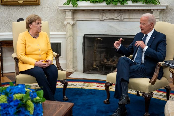 Байден мен Меркель "Вашингтон декларациясына" қол қойды