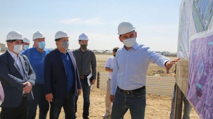 «Таубаев пен Басаровтың ісі»: әкімдік қызметкерлері салынып жатқан нысанға неге барды