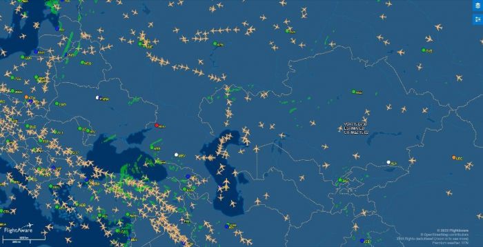 Қазақстанның батыс облыстары арқылы транзиттік ұшақтар саны артты