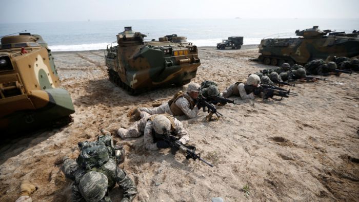 Оңтүстік Корея мен АҚШ ірі әскери жаттығуларын бастады