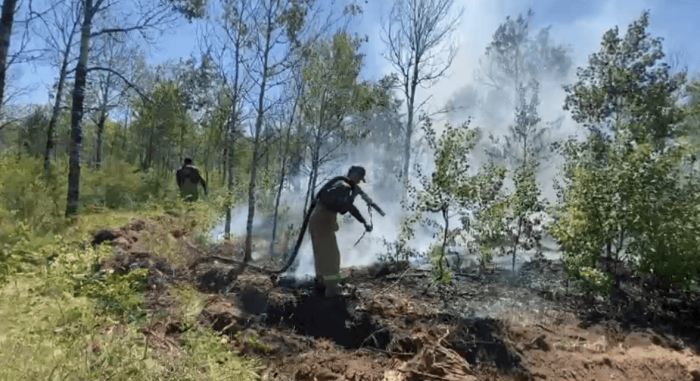 Абай облысында бір айдан астам уақыт жанған алапат өрт толық сөндірілді