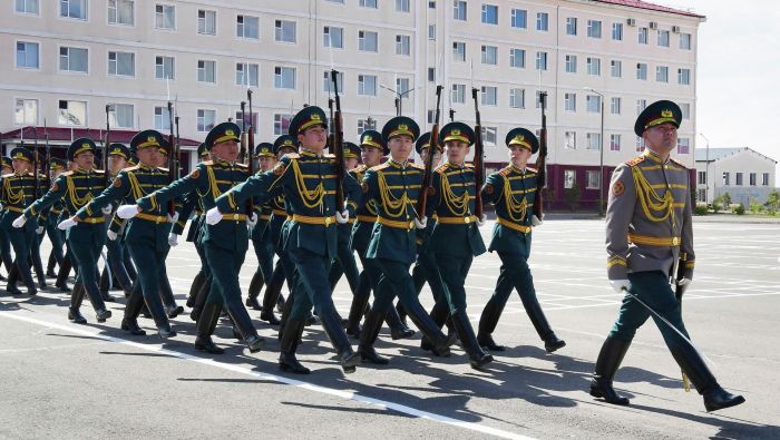 Ұлттық ұлан сарбазы өзінің басына оқ атып қаза болды