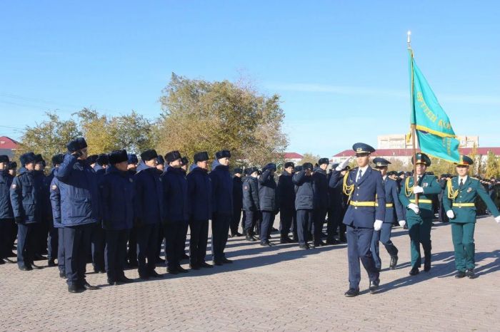 Жас өрт сөндірушілер ант қабылдады