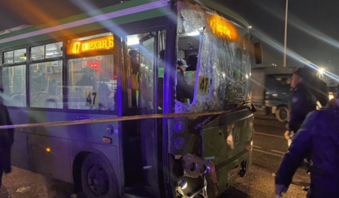 Алматы полициясы «апатқа ұшыраған автобус жүргізушісіне қатысты іс қозғалды» деген ақпаратқа түсінік берді