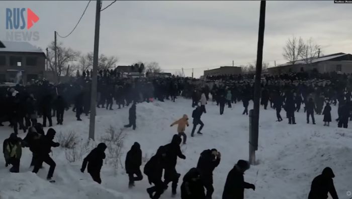 Башқұртстанда сот полициямен қақтығыста ұсталғандарды қамады