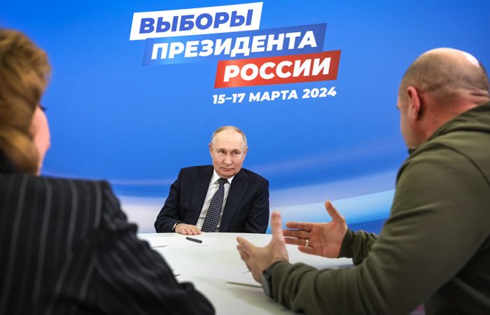 Путин Ресейдің президент сайлауына үміткер ретінде тіркелді