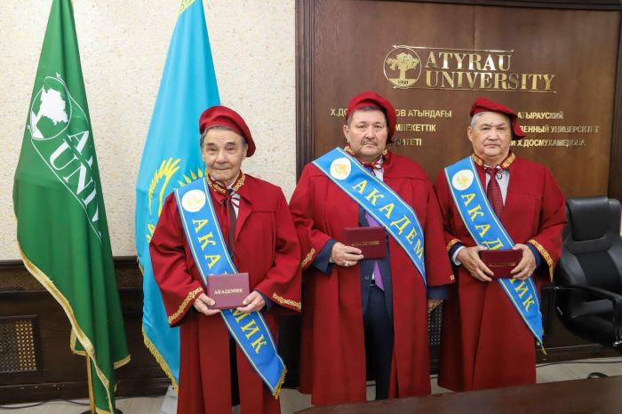 Атырау облысы үш ғалыммен толықты