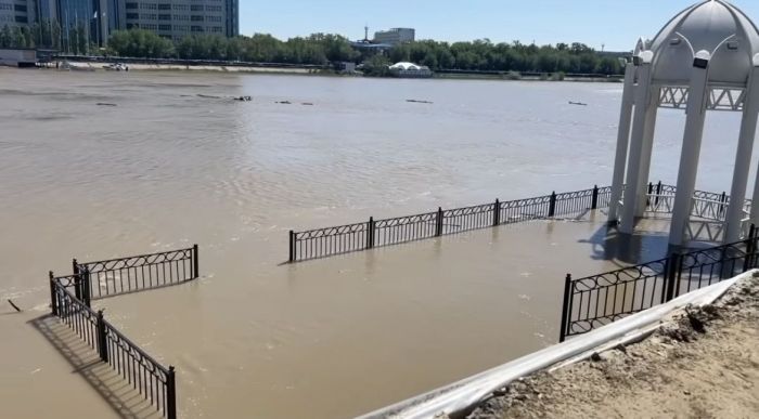 Атырау облысындағы Жайық өзеніндегі су деңгейі бойынша жедел мәлімет