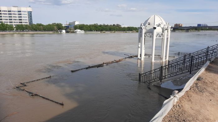 Атырау облысында Жайық өзеніндегі су деңгейі бойынша 24 мамырдағы мәлімет​