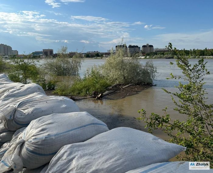 Атырау облысындағы Жайық өзенінің деңгейі бойынша жедел мәлімет