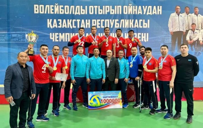 ​  Атырау құрамасы параволейболдан ҚР чемпионатының 13 дүркін чемпионы атанды