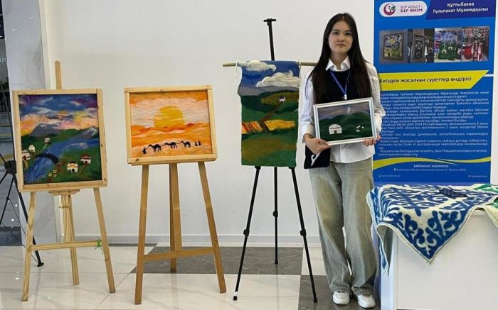 Қарағандыда жас кәсіпкер облыс әкімінің грантына жүн өңдеу цехын ашты