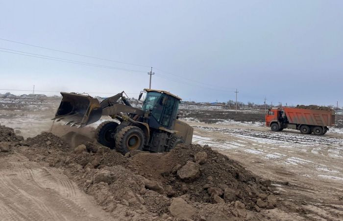 Индер ауданында көктемгі су тасқынына дайындық жүріп жатыр