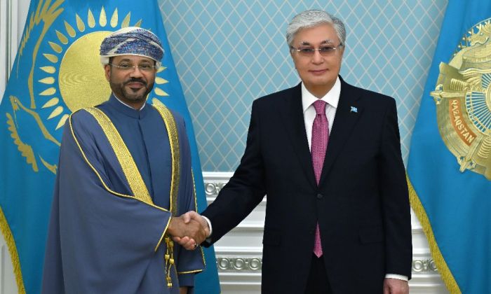 Президент Оман Сыртқы істер министрін қабылдады