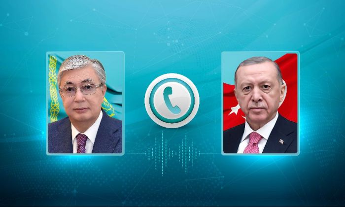 Тоқаев Түркия Президенті Режеп Ердоғанмен телефон арқылы сөйлесті