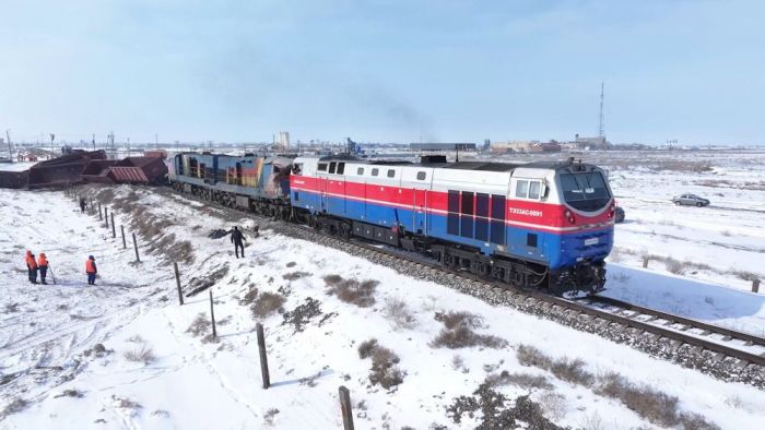 Теңдік станциясында пойыз қозғалысы қалпына келтірілді